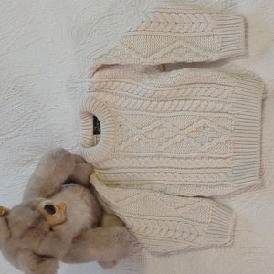 Latchfords Merino Fisherman Knit Sweater NWT